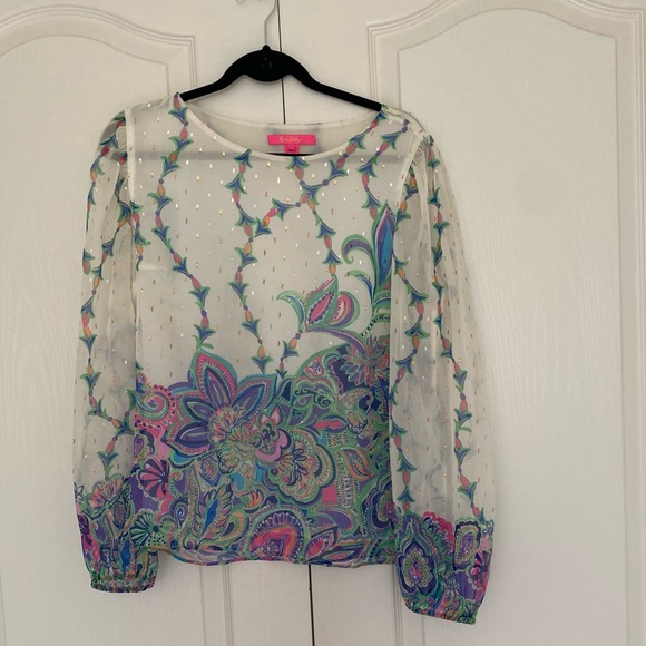 Lilly Pulitzer Shirt - Picture 2 of 10